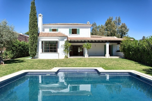 Fantástica villa junto al campo de golf de...
