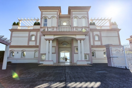 Exterior view of the villa