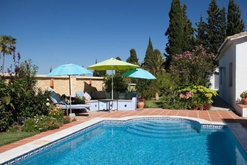 Idyllic outside area