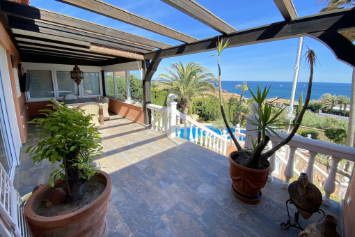 Terrasse mit Weitblick