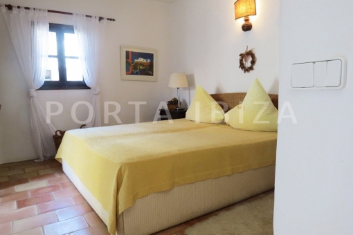 bedroom2 guest-villa-cala vadella-ibiza
