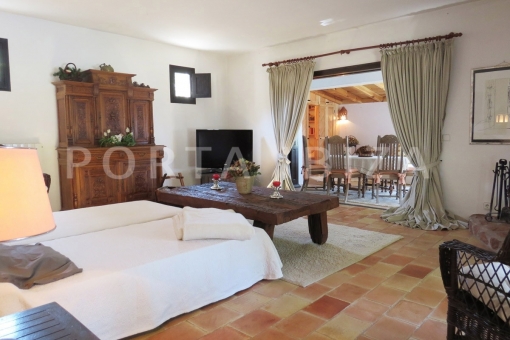 guest bedroom1-villa-cala vadella-ibiza