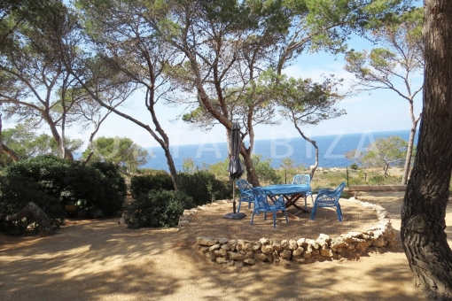terrace view-villa-cala vadella-ibiza