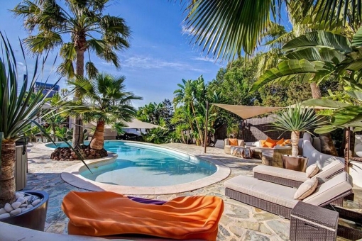 pool-fantastic modern villa-ibiza-talamanca