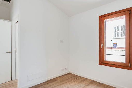 Bright bedroom with window