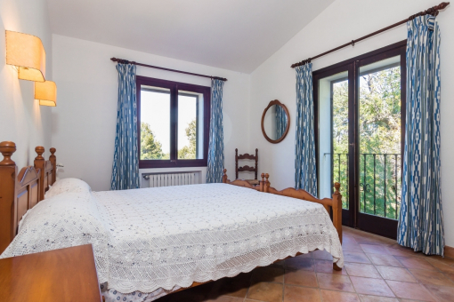 The finca offers 4 double-bedrooms