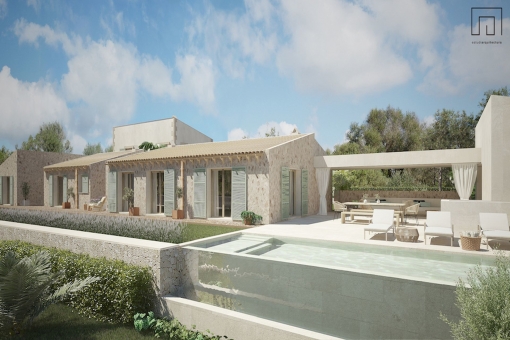 Newly-built finca with views of the sea nestled in the hills of San Lorenzo