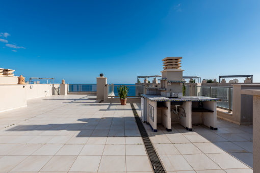 Large roof terrace