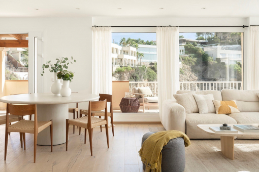 Living and dining area