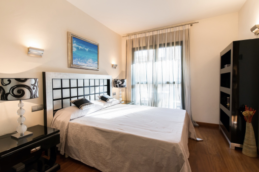 One of 3 bedrooms