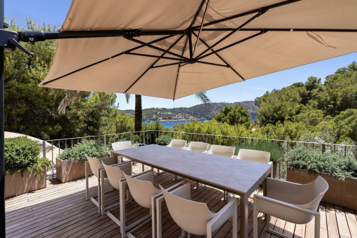 Terrasse mit Meerblick