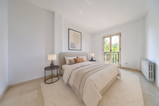 One of three bedrooms?