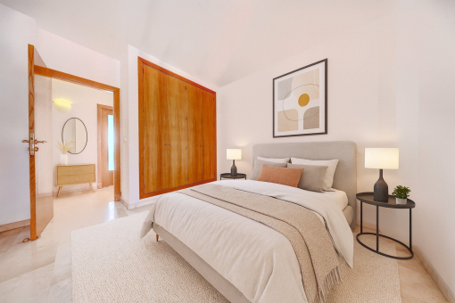 One of three bedrooms?