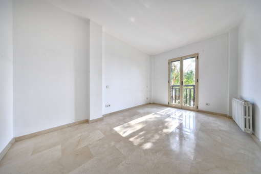 One of three bedrooms?