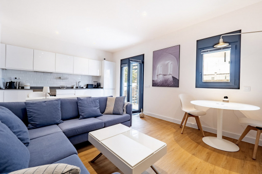 Living and dining area