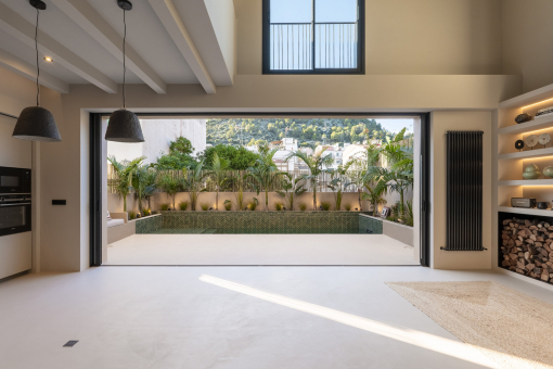 Living area with view