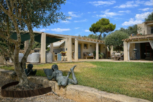 View of the guesthouse