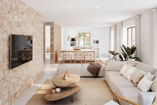 Living and dining room