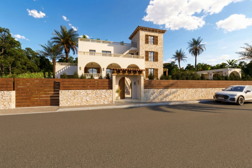 Ansicht von der Strasse