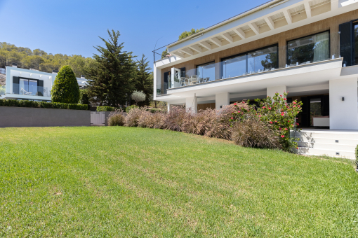 Well maintained garden