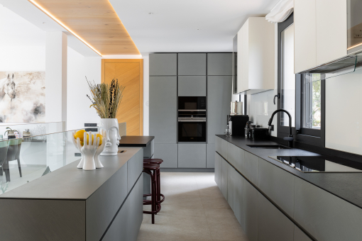 Open designer kitchen