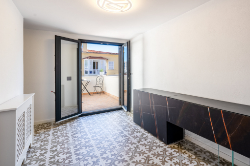 One of the 3 bedrooms