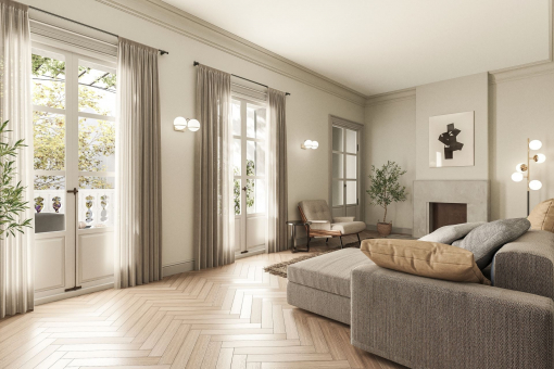 Open Living-Dining Area