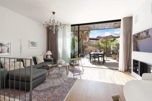 Living area with adjoining terrace