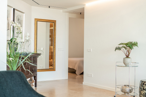 Open-concept living area