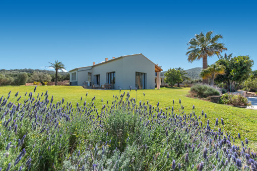 Jardín mediterráneo con total privacidad