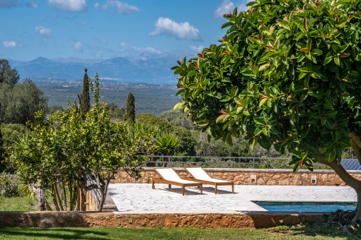 Jardín mediterráneo con total privacidad