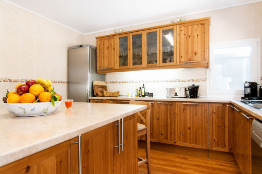 Large and modern kitchen