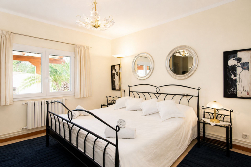 First bedroom on the ground floor