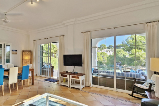 Living and dining area