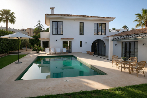 Villa con piscina en Son Espanyolet