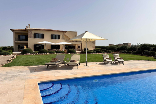 Vista a la piscina
