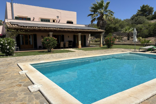 View of the finca in Son Macià