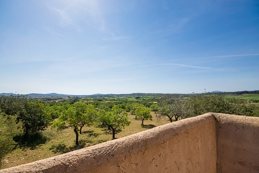 Fantastic panoramic view of the surrounding