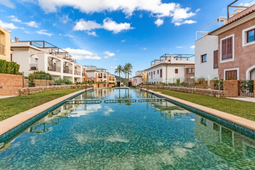 Community pool area