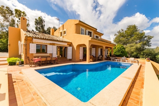 Comfortable newly-built Finca close to Alcúdia with pool in a desirable residential area with panoramic views