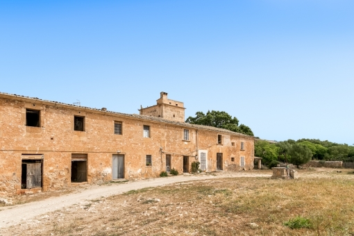 Large Finca building plot with ruins near San Lorenzo