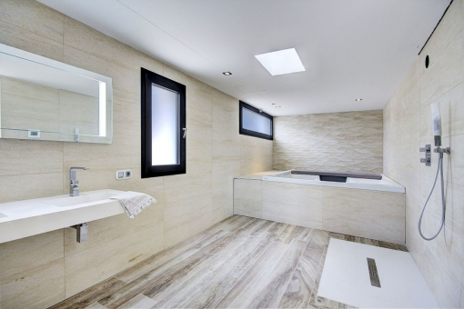 Bathroom with natural light
