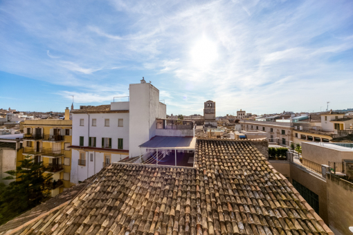 Fantastischer Ausblick über die Dächer von Palma