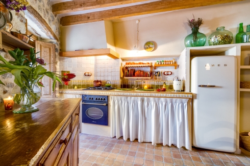 Traditional kitchen in mallorquin style