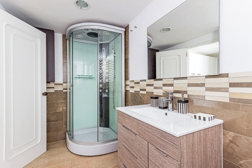 Bathroom with shower