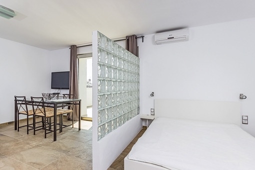 Bedroom of the apartment