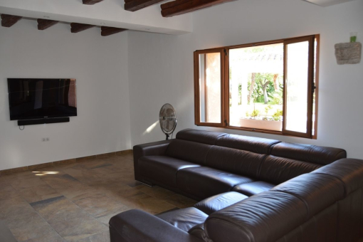 Spacious living area