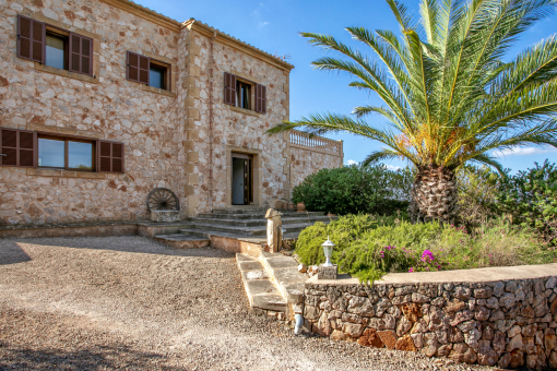 Eingangsbereich der Finca