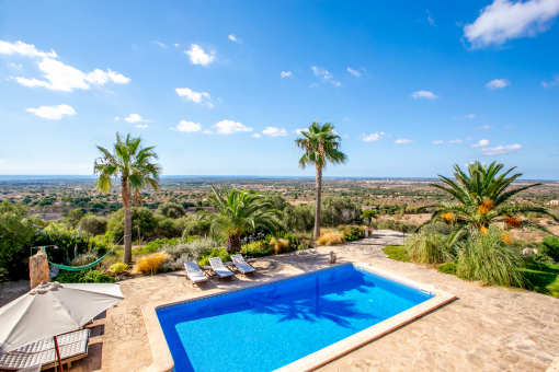 Finca mit spektakulärem 180 grad Panoramablick in in Santanyí