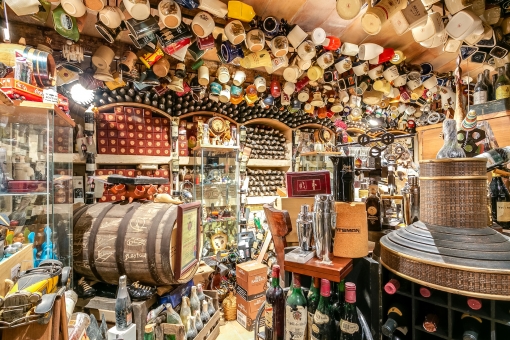 Unique wine cellar